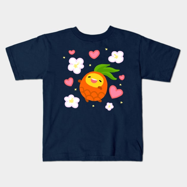 Pineapple NANA - dance Kids T-Shirt by pikaole